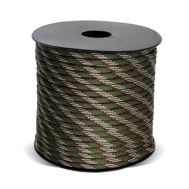 50M 550 Military Paracord 9 Strand 4Mm Tactical Parachute Cord Camping Accessories DIY Weaving Rope Outdoor Survival Equipment