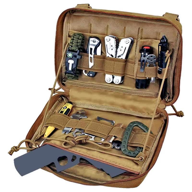 Molle Pouch Bag Medical EMT Tactical Outdoor Emergency Pack Camping Hunting Accessories Utility Multi-Tool Kit EDC Bag